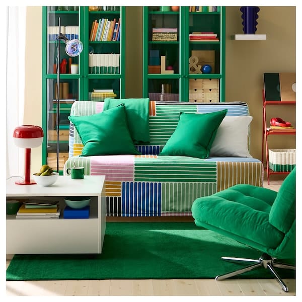 Ikea LANDSVÄG - Carpet, short pile, green,160x230 cm