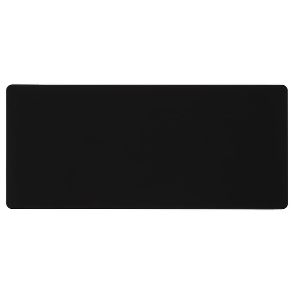 LÅNESPELARE gaming mouse pad, black, 90x40 cm