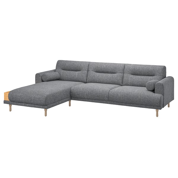 LÅNGARYD - 3-seater sofa/chaise-longue, left ,