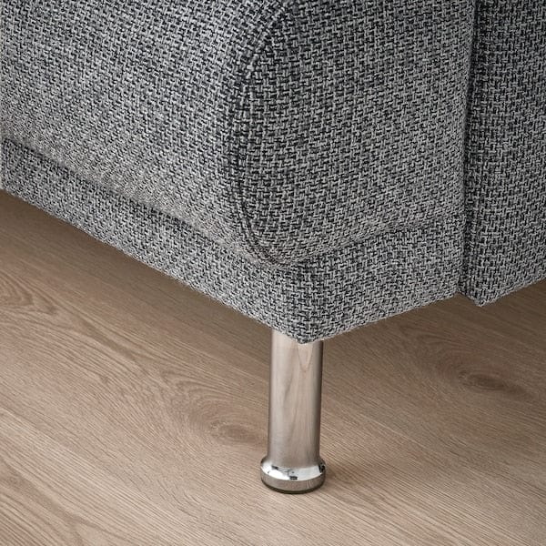 Ikea LÅNGARYD - Leg, chrome effect, 15 cm