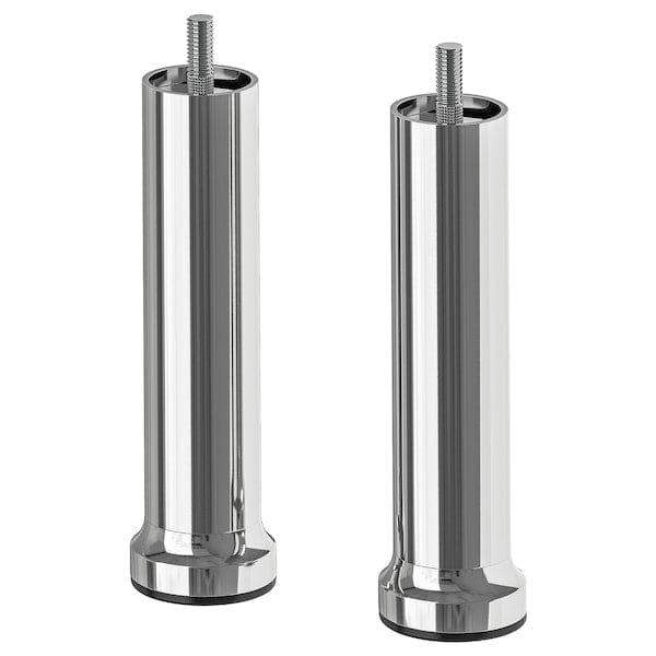 Ikea LÅNGARYD - Leg, chrome effect, 15 cm