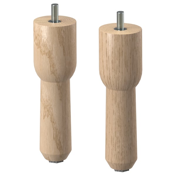 LÅNGARYD - Leg, oak, 15 cm