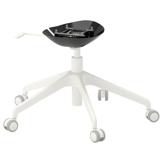 Ikea LÅNGFJÄLL - Star base with 5 legs and casters, white