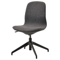 Ikea LÅNGFJÄLL 4-legged office chair base, black