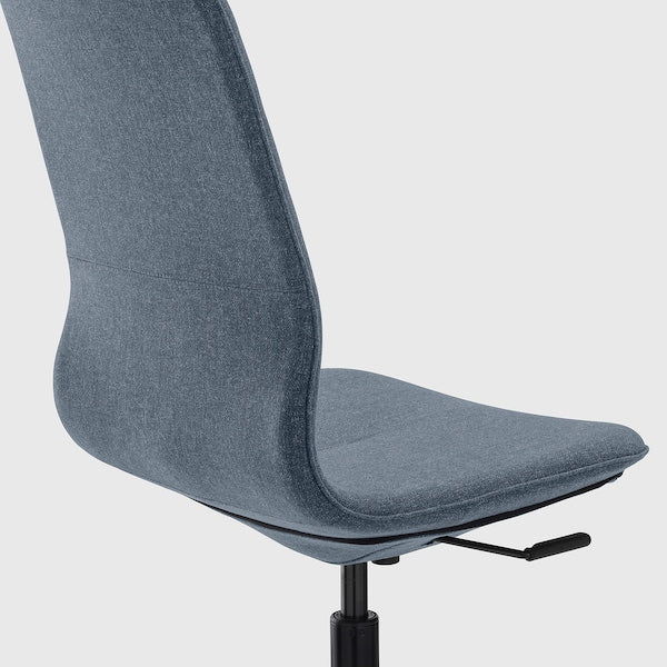 LÅNGFJÄLL Office Chair - Gunnared Blue/Black ,