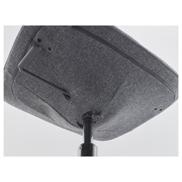 Ikea LÅNGFJÄLL Office Chair - Gunnared Dark Grey/Black ,