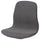 LÅNGFJÄLL seat shell, Gunnared dark grey, 54x48x52 cm