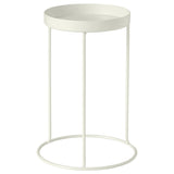 LÅNGNÄBB plant stand, in/outdoor/white, 26 cm