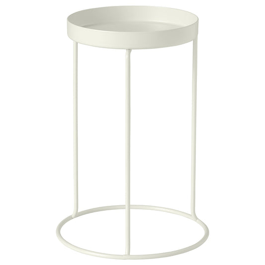 LÅNGNÄBB plant stand, in/outdoor/white, 26 cm