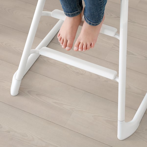 LANGUR - LANGUR Junior/highchair with tray, white