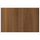 LAPPVIKEN door/drawer front, brown/walnut effect, 60x38 cm