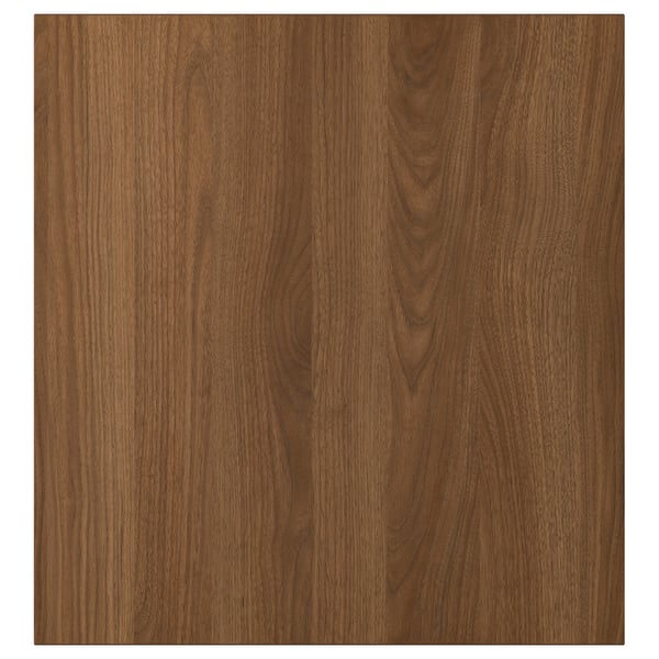 LAPPVIKEN door, brown/walnut effect, 60x64 cm Door, brown/walnut effect,60x64 cm