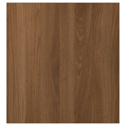 LAPPVIKEN door, brown/walnut effect, 60x64 cm Door, brown/walnut effect,60x64 cm