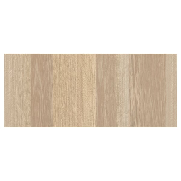 LAPPVIKEN drawer front, white stained oak effect, 60x26 cm