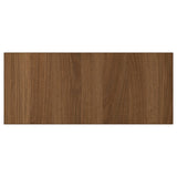 LAPPVIKEN drawer front, brown/walnut effect, 60x26 cm