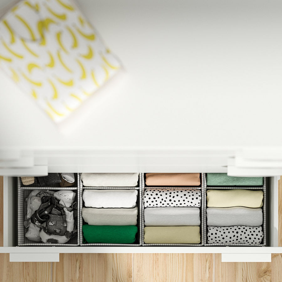 LASTARE chest of 4 drawers, white, 80x42x100 cm