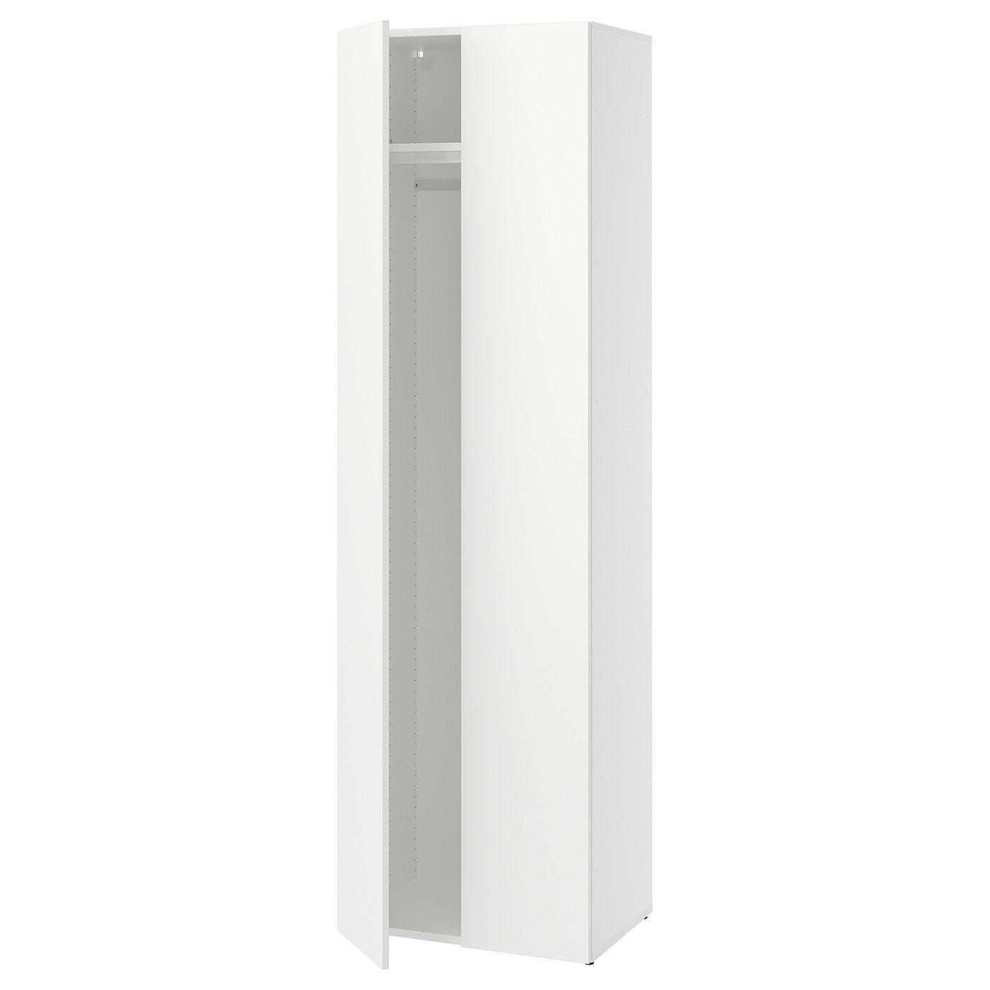 LASTARE wardrobe combination, white, 60x42x200 cm