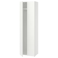 LASTARE wardrobe combination, white, 60x42x200 cm