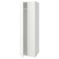 LASTARE wardrobe combination, white, 60x62x200 cm