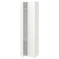 LASTARE wardrobe combination, white, 60x42x200 cm