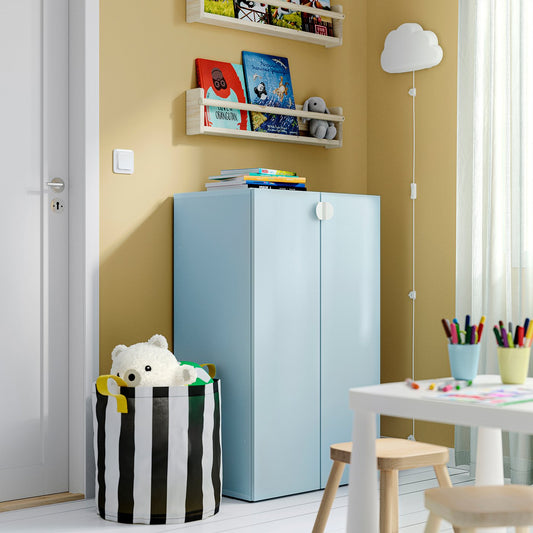 LASTARE wardrobe combination, blue, 60x42x101 cm