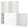 LASTARE storage combination, white, 240x42x200 cm