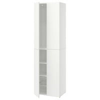 LASTARE storage combination, white, 60x42x200 cm
