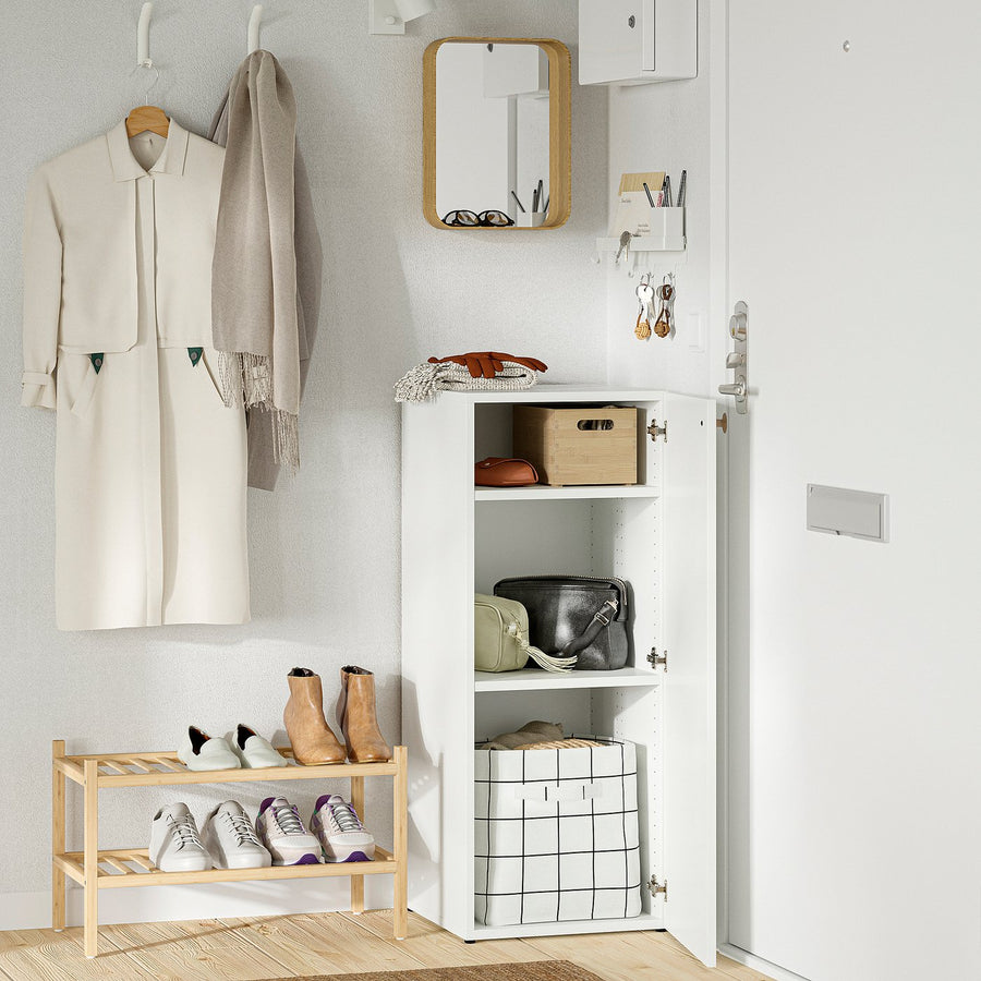 LASTARE storage combination, white, 40x42x100 cm