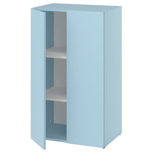LASTARE storage combination, blue, 60x42x101 cm