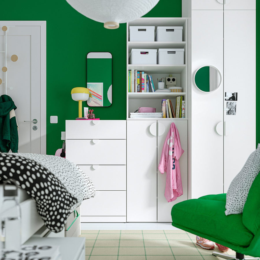 LASTARE shelving combination, white, 60x100x42 cm