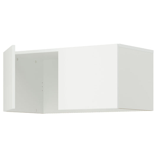 LASTARE height extension unit with doors, white, 80x42x36 cm