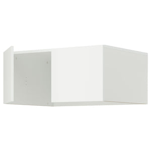 LASTARE height extension unit with doors, white, 80x62x36 cm