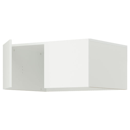 LASTARE height extension unit with doors, white, 80x62x36 cm