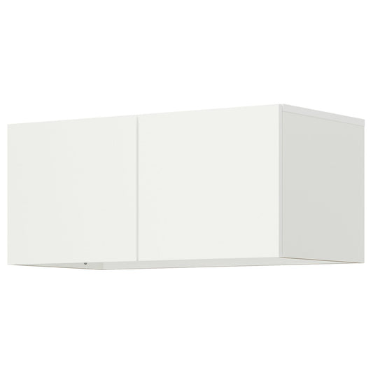 LASTARE height extension unit with doors, white, 80x42x36 cm