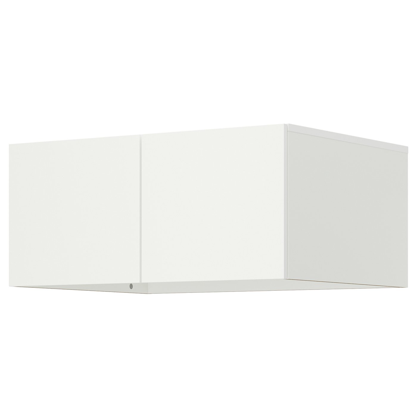 LASTARE height extension unit with doors, white, 80x62x36 cm