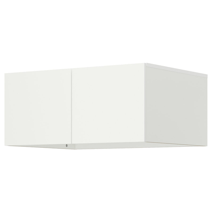 LASTARE height extension unit with doors, white, 80x62x36 cm