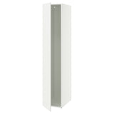 LASTARE frame with door, white, 40x62x200 cm