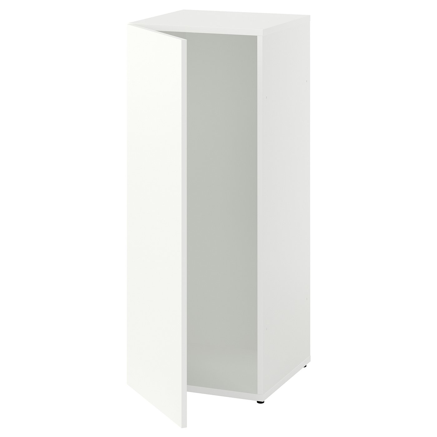 LASTARE frame with door, white, 40x42x100 cm