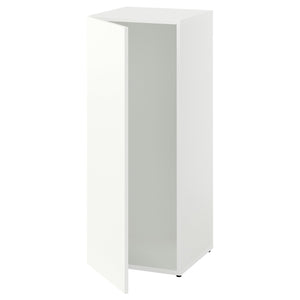 LASTARE frame with door, white, 40x42x100 cm