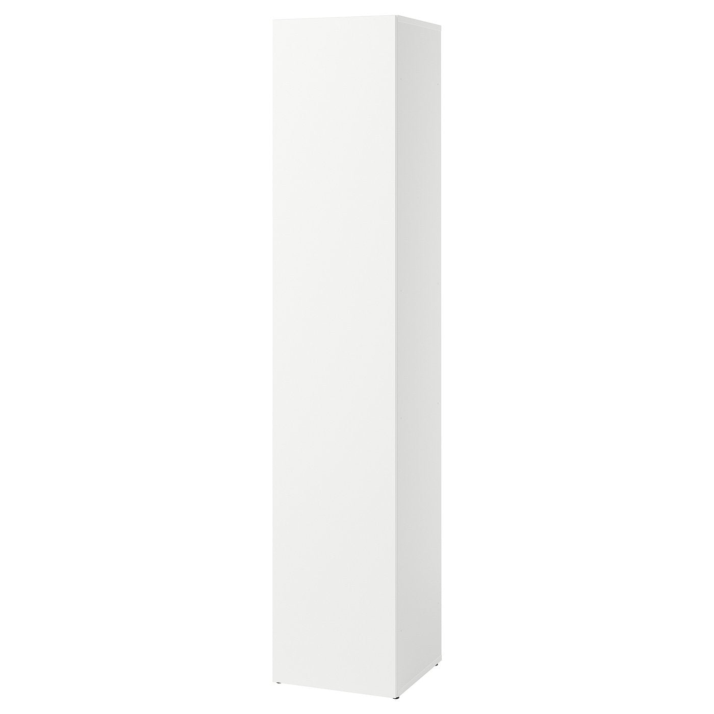 LASTARE frame with door, white, 40x42x200 cm