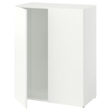 LASTARE frame with doors, white, 80x42x100 cm