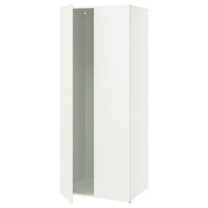 LASTARE frame with doors, white, 80x62x200 cm