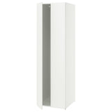 LASTARE frame with doors, white, 60x62x200 cm
