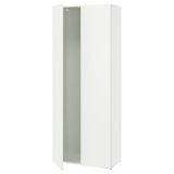 LASTARE frame with doors, white, 80x42x200 cm