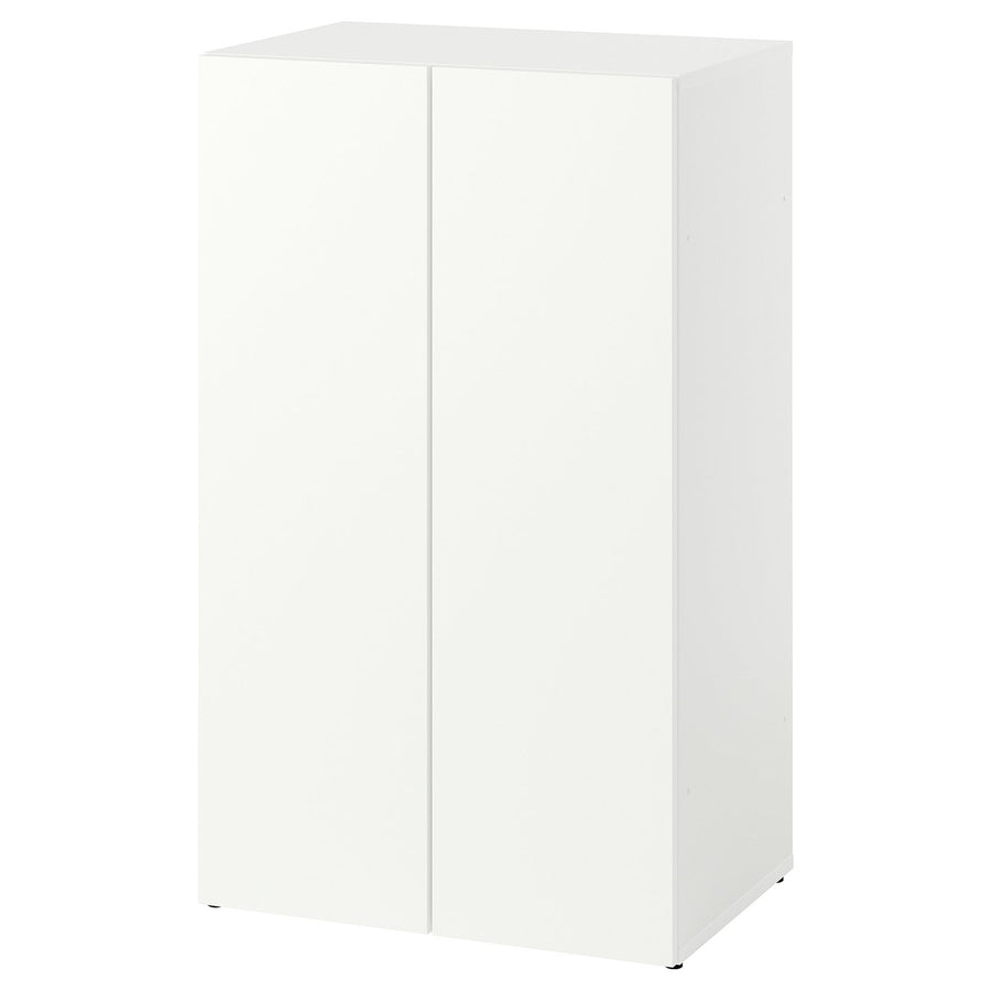 LASTARE frame with doors, white, 60x42x100 cm