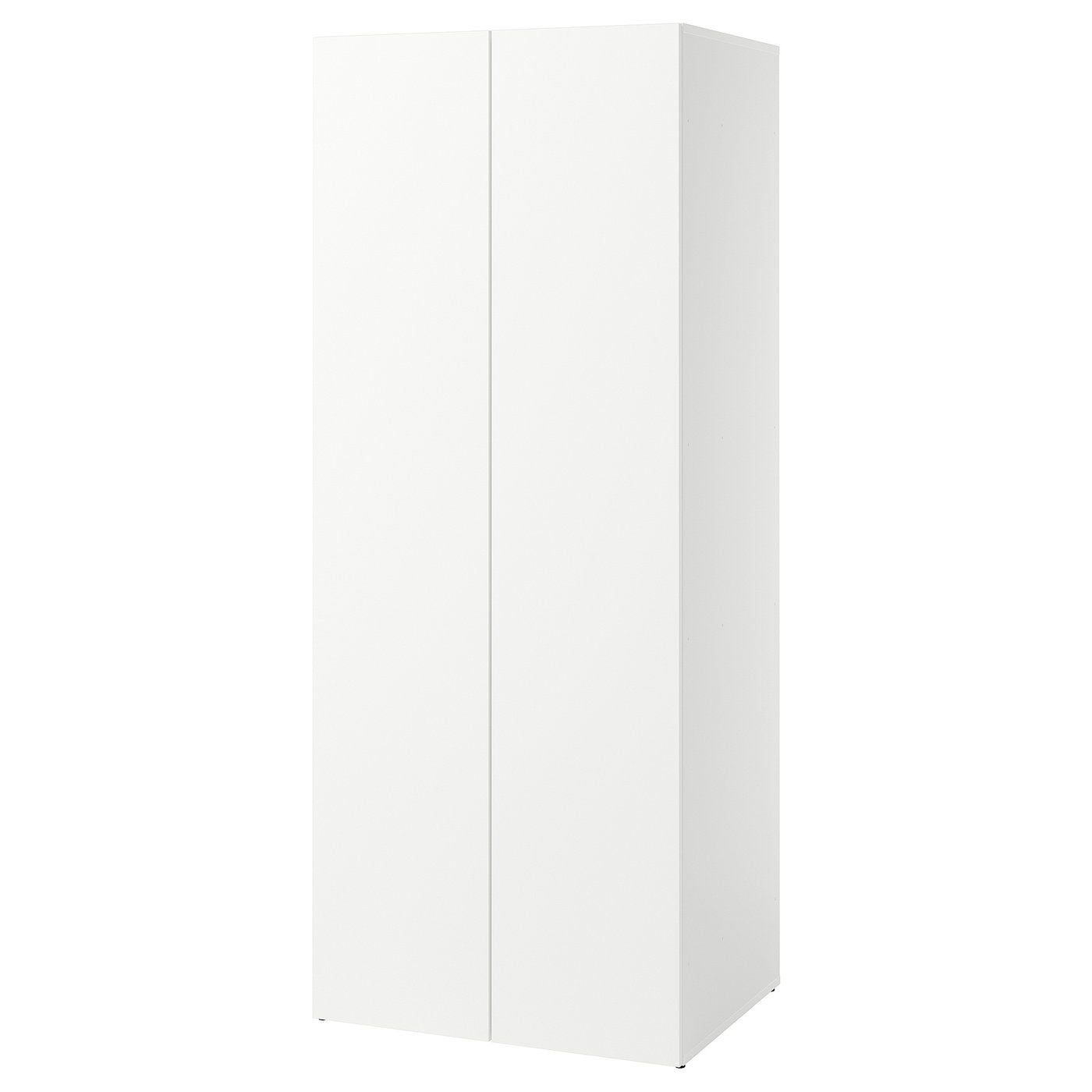 LASTARE frame with doors, white, 80x200x62 cm
