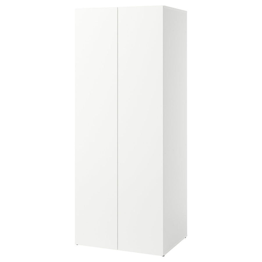 LASTARE frame with doors, white, 80x62x200 cm