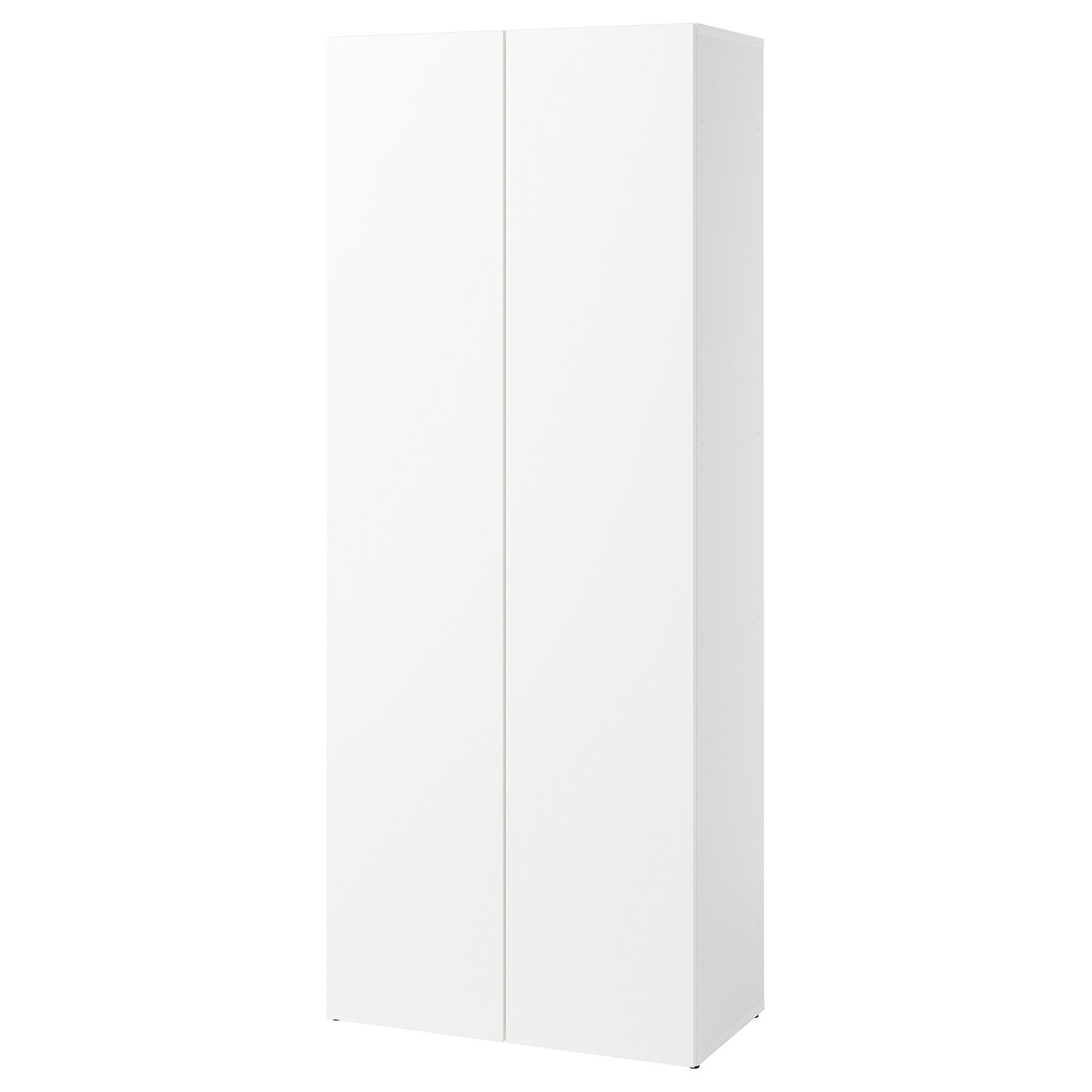 LASTARE frame with doors, white, 80x42x200 cm