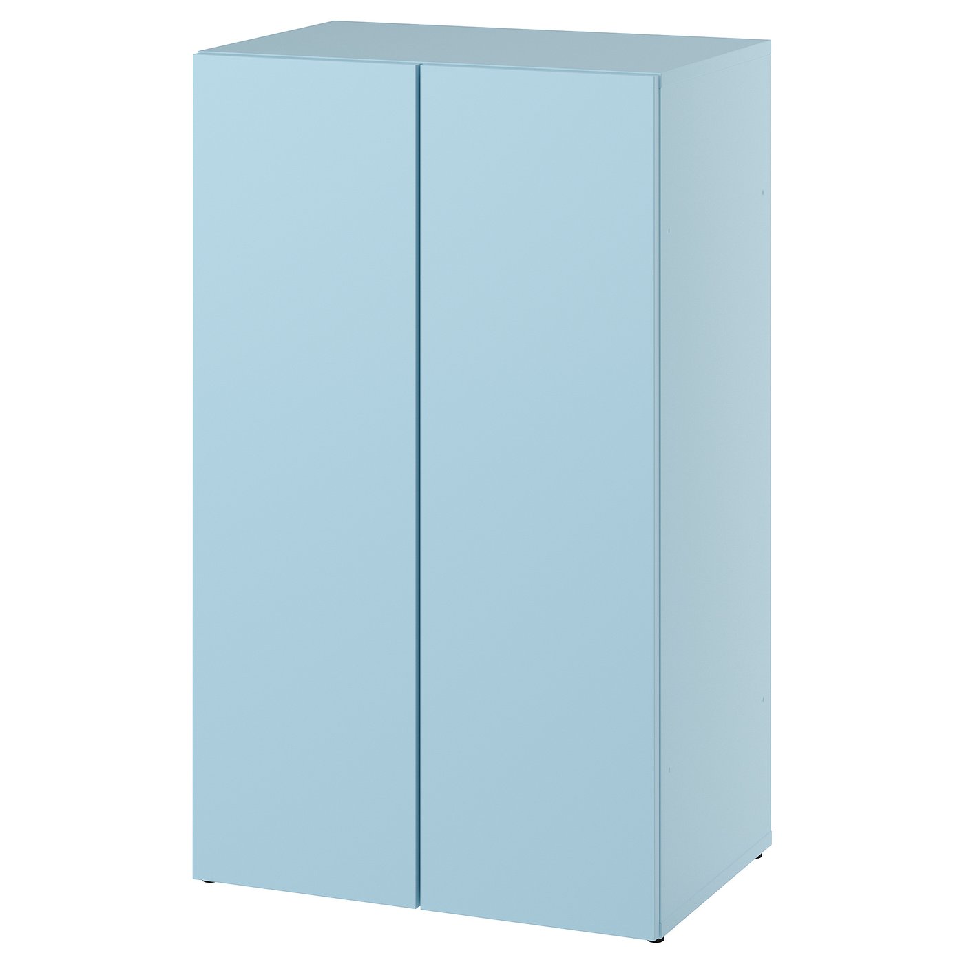 LASTARE frame with doors, blue, 60x42x100 cm