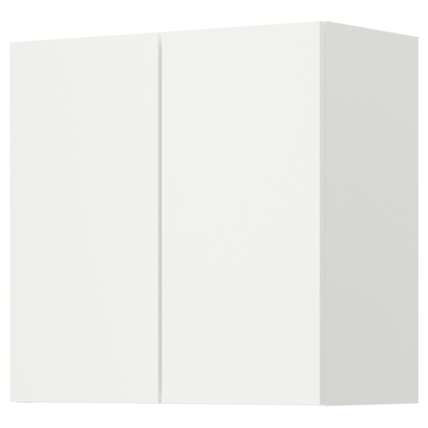 LASTARE wall mounted frame with doors, white, 60x32x60 cm